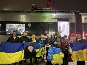 Овруцька громада зустріла свого Героя після полону